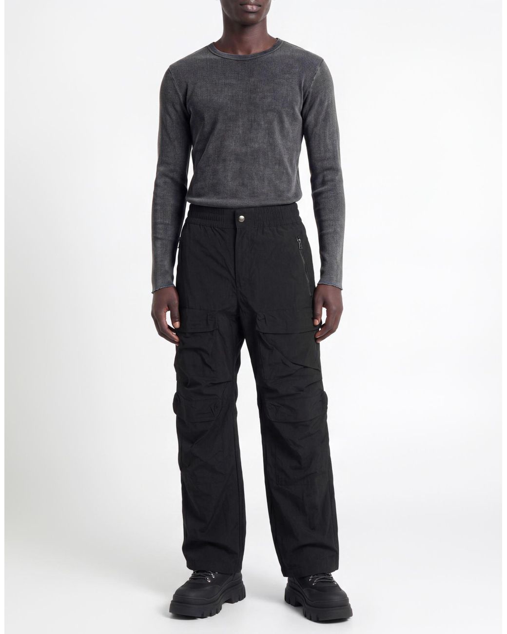 DIESEL Black Trouser for men