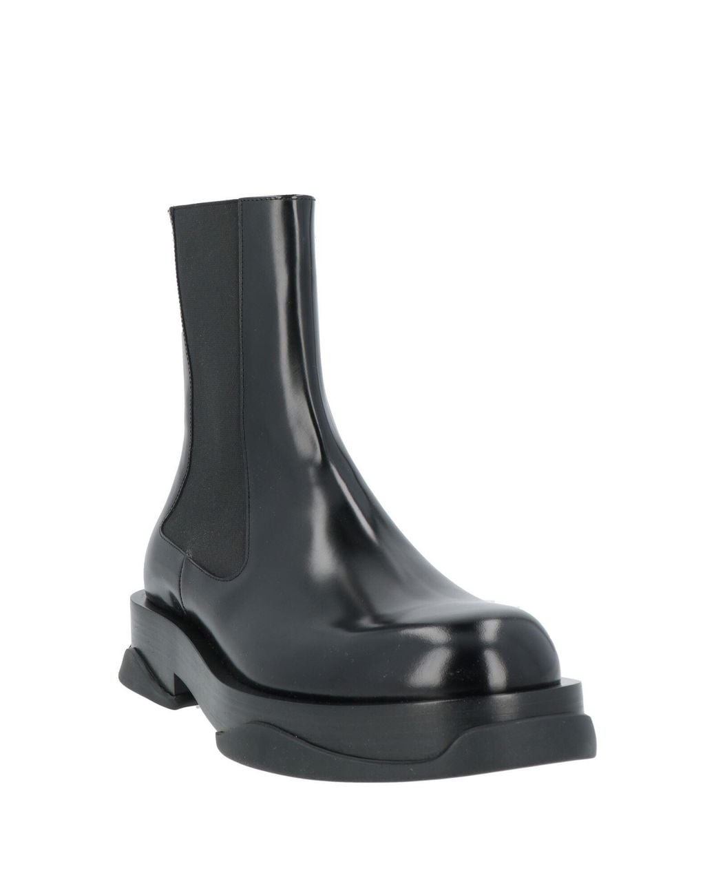Jil Sander Black Boot Leather for men