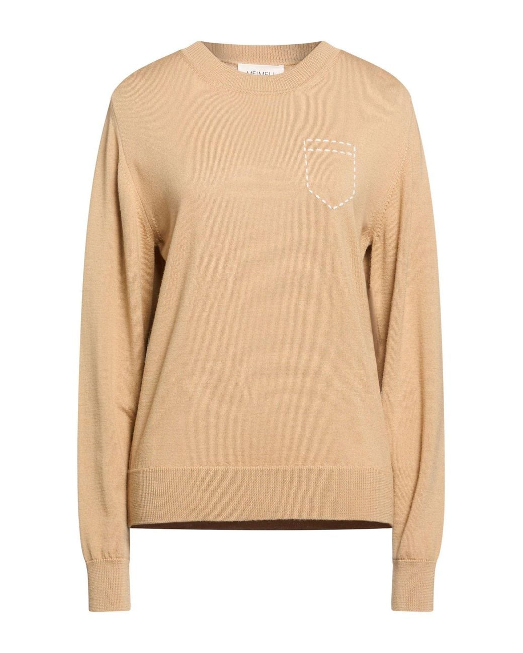 Pullover MEIMEIJ de color Natural