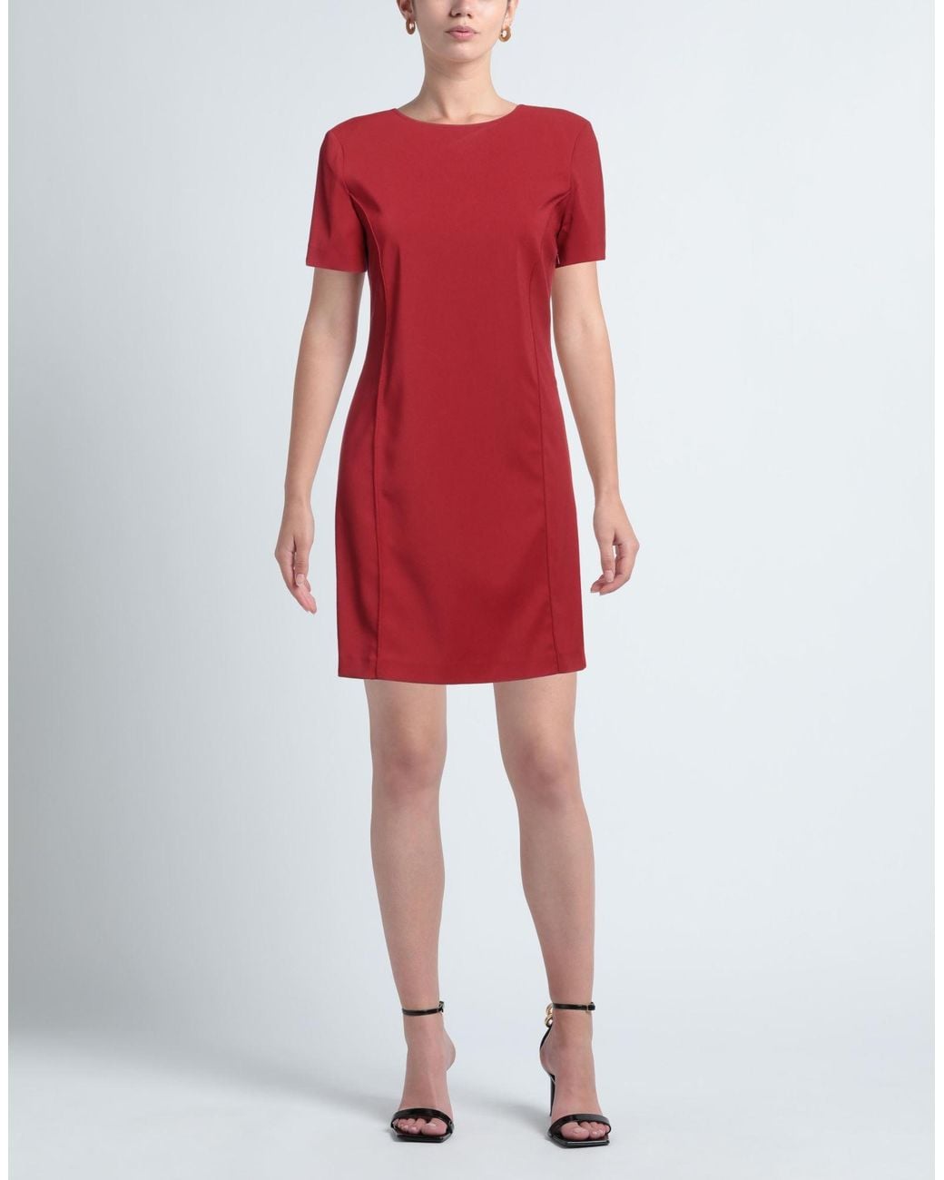 Patrizia Pepe Red Mini Dress