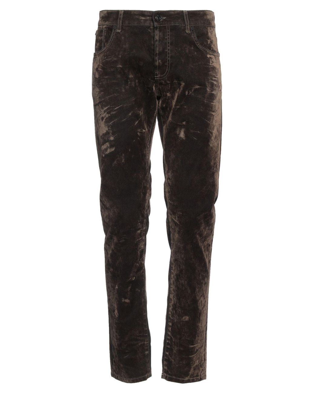 Messagerie Gray Flag Military Pants Cotton, Viscose, Elastane for men