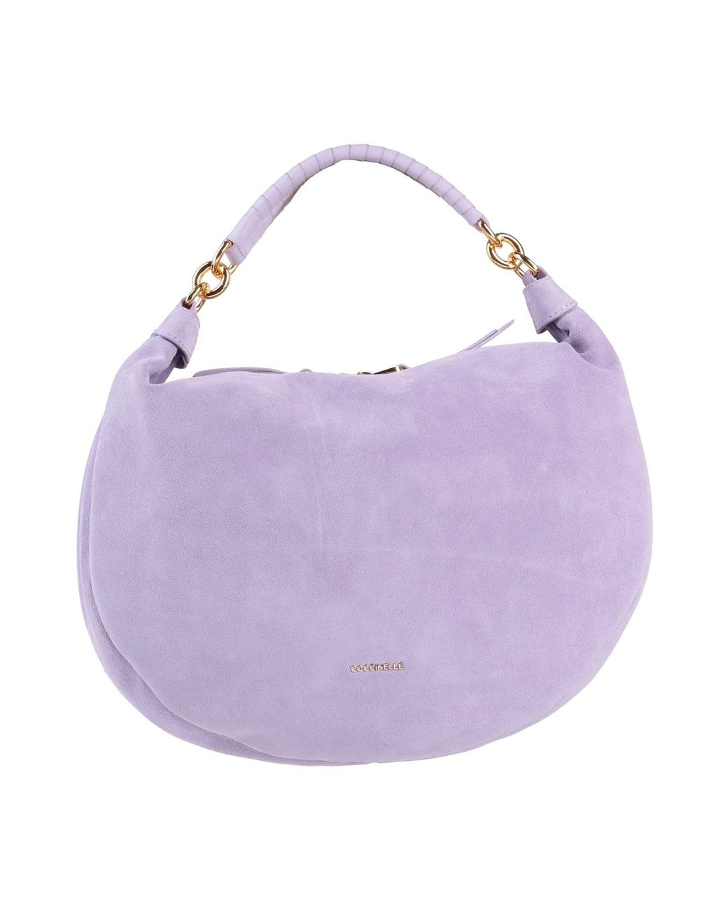 Coccinelle shop purple bag