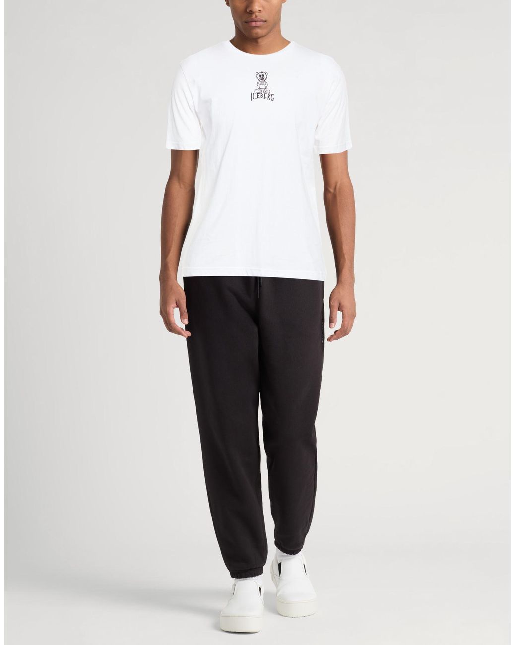 Iceberg White T-Shirts for men