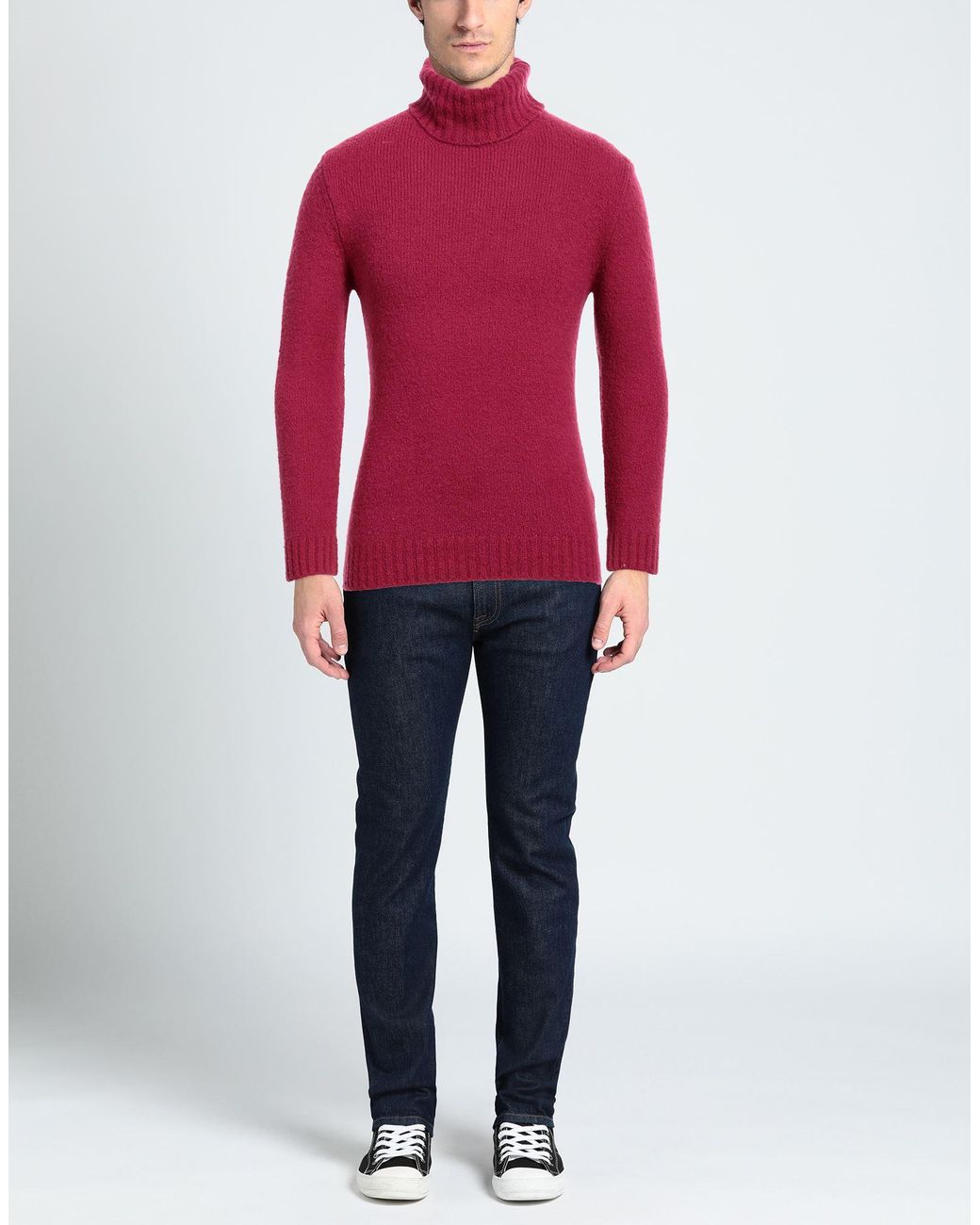 Stilosophy Red Turtlenecks for men