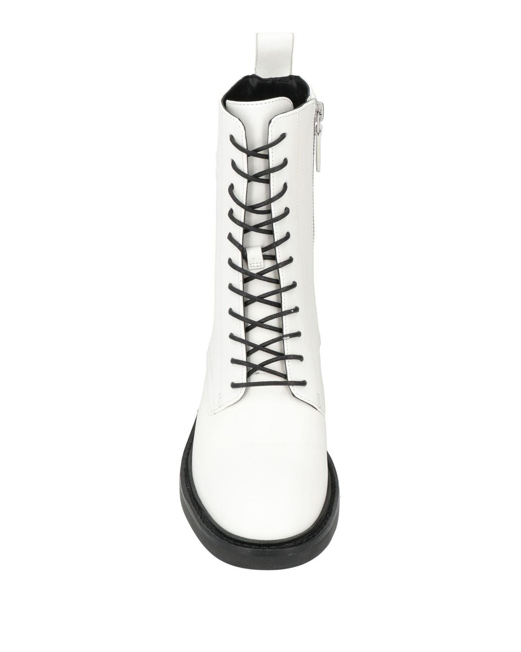 Tory Burch White Ankle Boots
