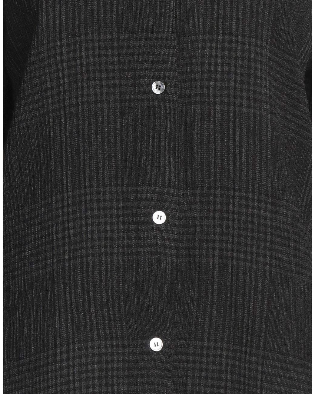 Barena Black Shirt Viscose, Virgin Wool, Polyamide, Elastane