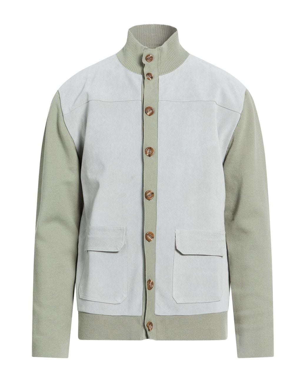 DANIELE FIESOLI 半袖ニット グレー Daniele Fiesoli Jackets in Gray for Men | Lyst