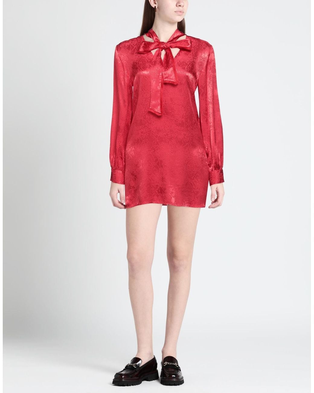 Pinko Red Mini Dress