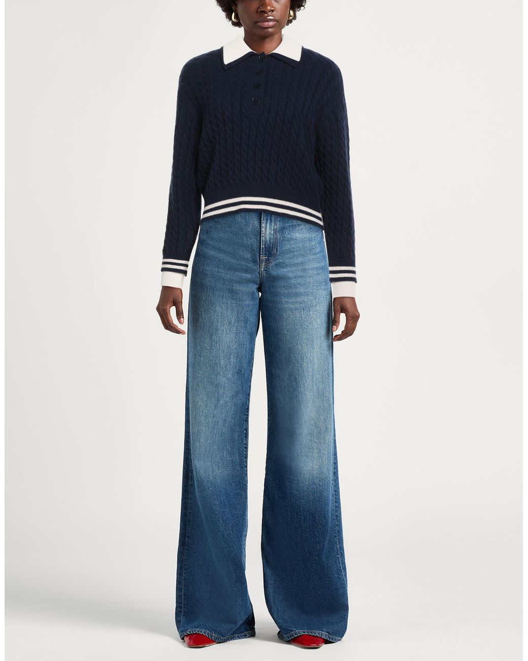 Sandro Blue Sweaters