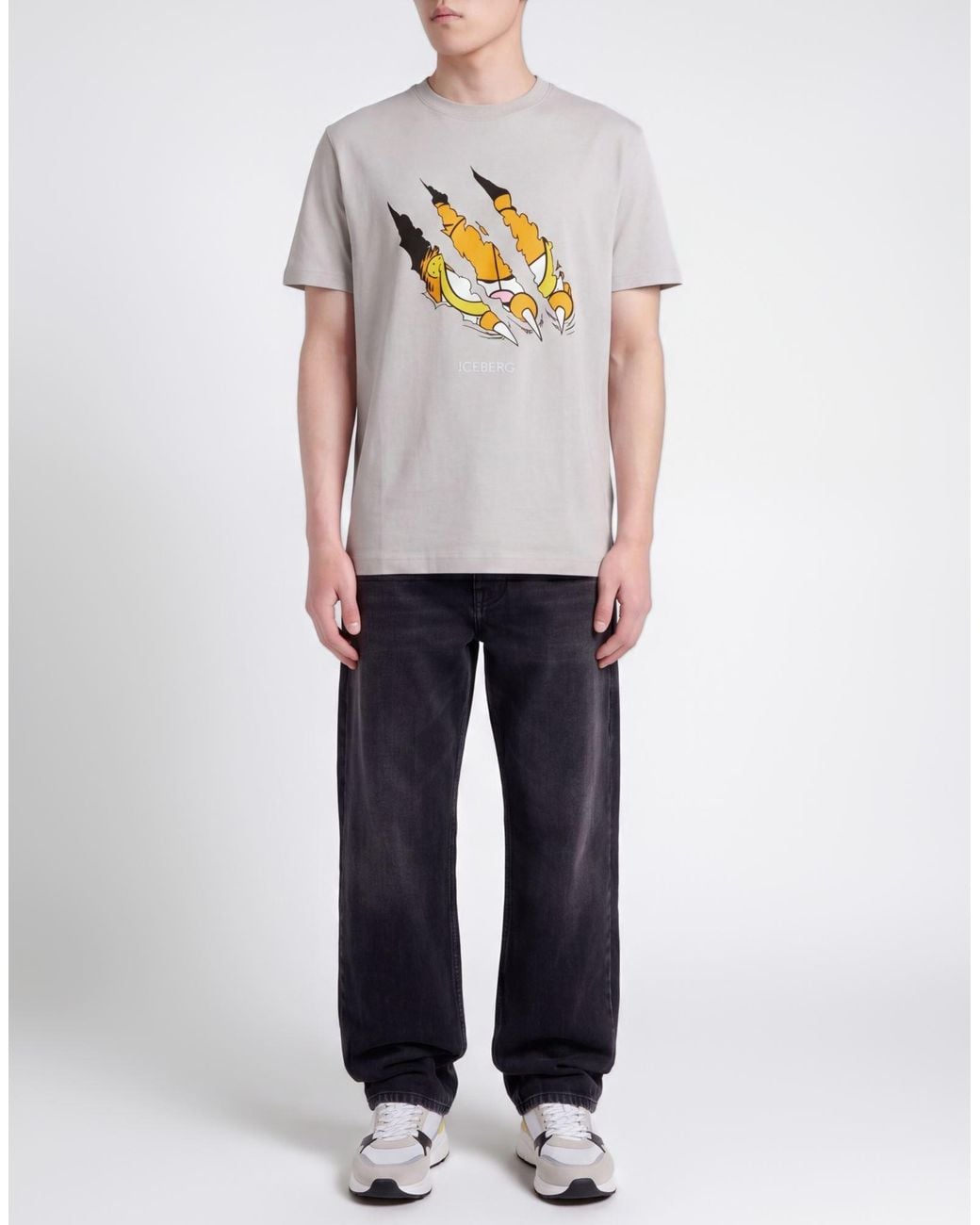 Iceberg White T-Shirt for men
