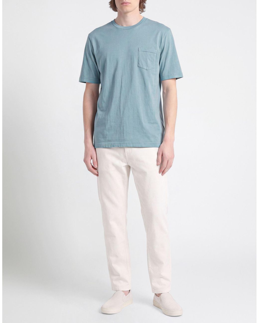 Fedeli Blue T-Shirt for men