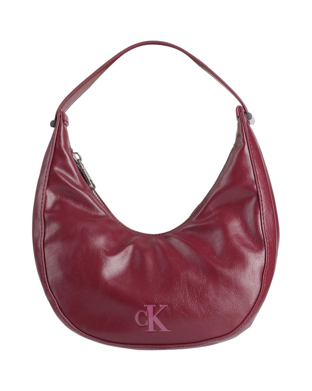 Calvin Klein Purple Handbag Recycled Polyester, Polyurethane