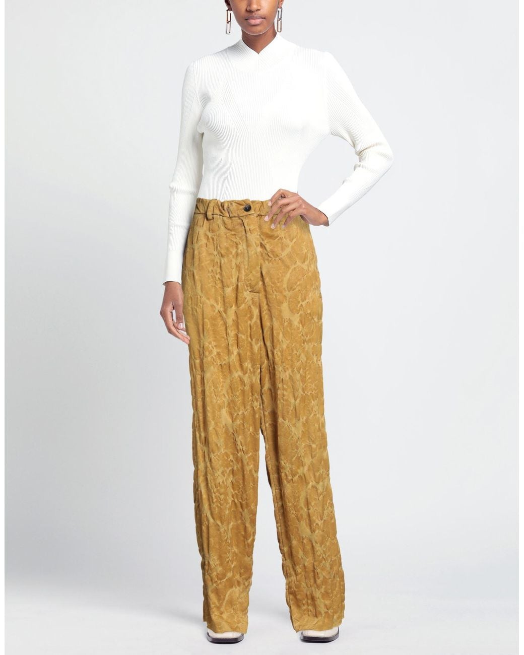 Masnada Yellow Trouser