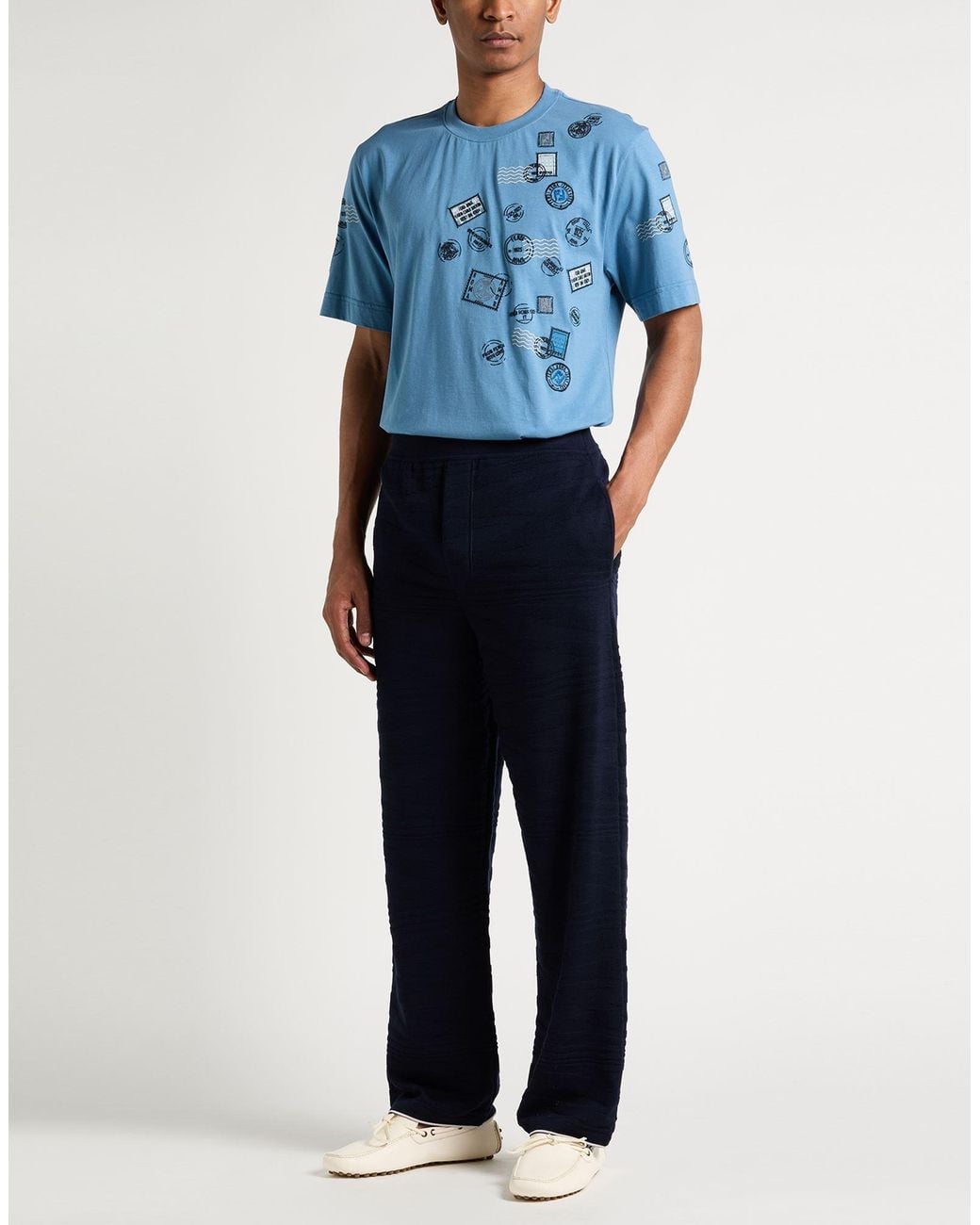 Missoni Blue Pants for men