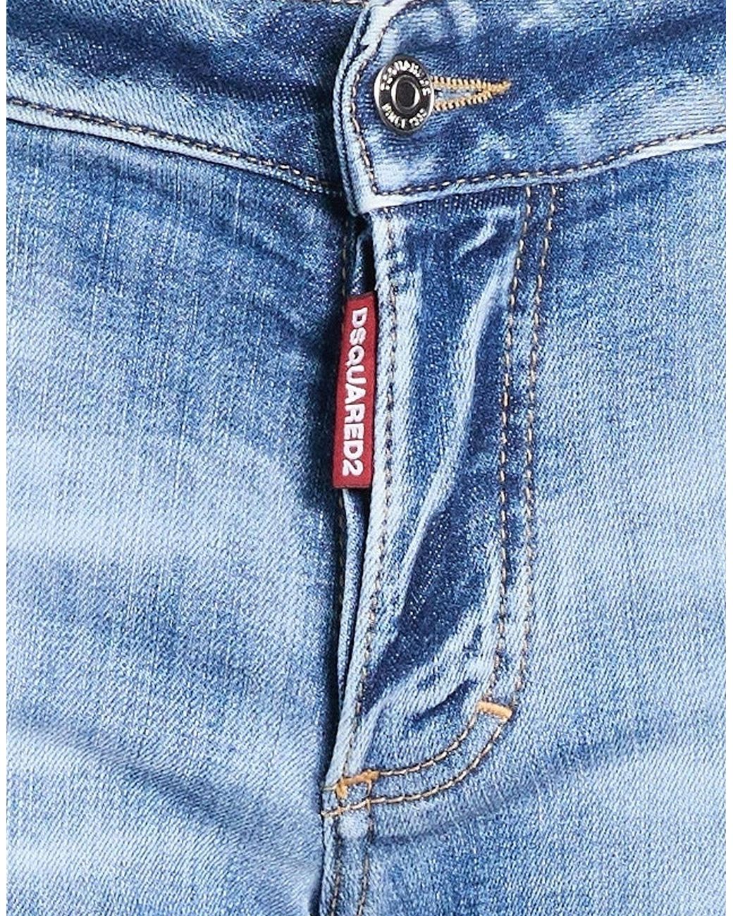 DSquared² Blue Jeans Cotton, Polyester, Elastane