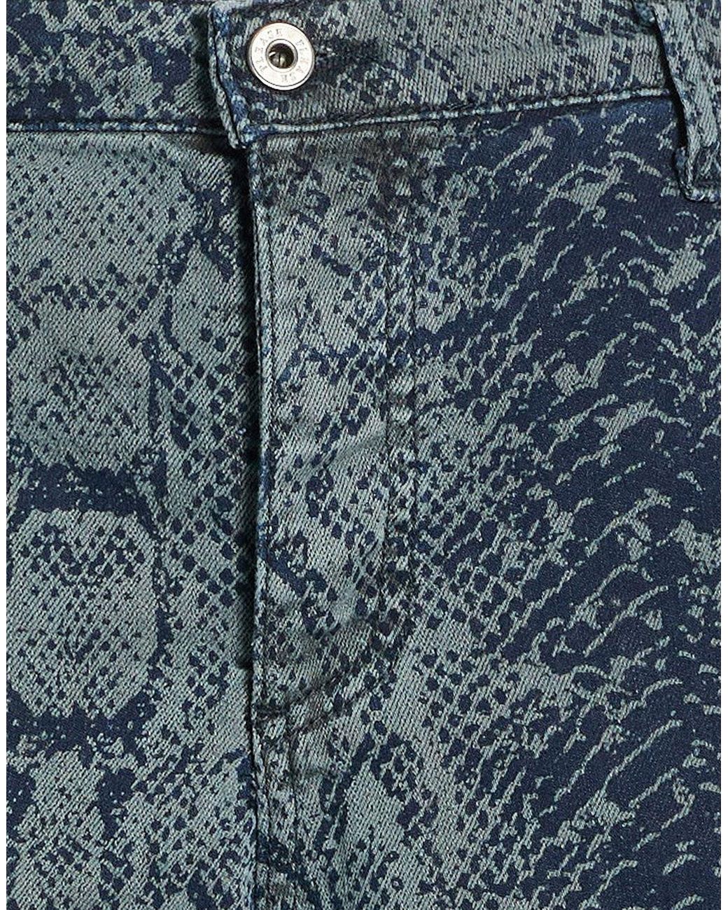 Please Blue Pants Cotton, Polyester, Elastane