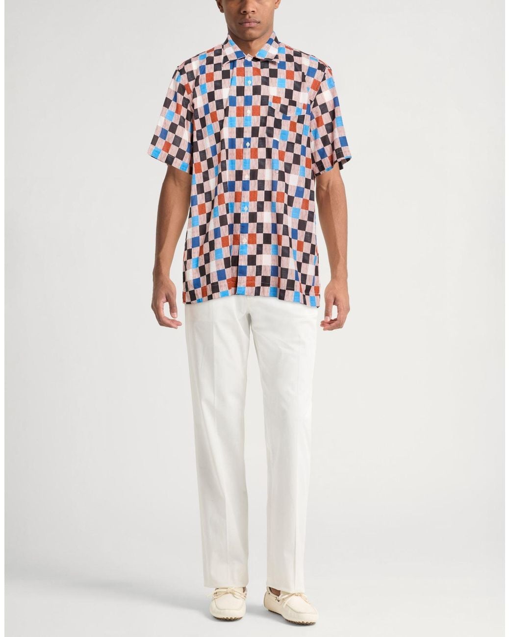 Massimo Alba Blue Shirt for men