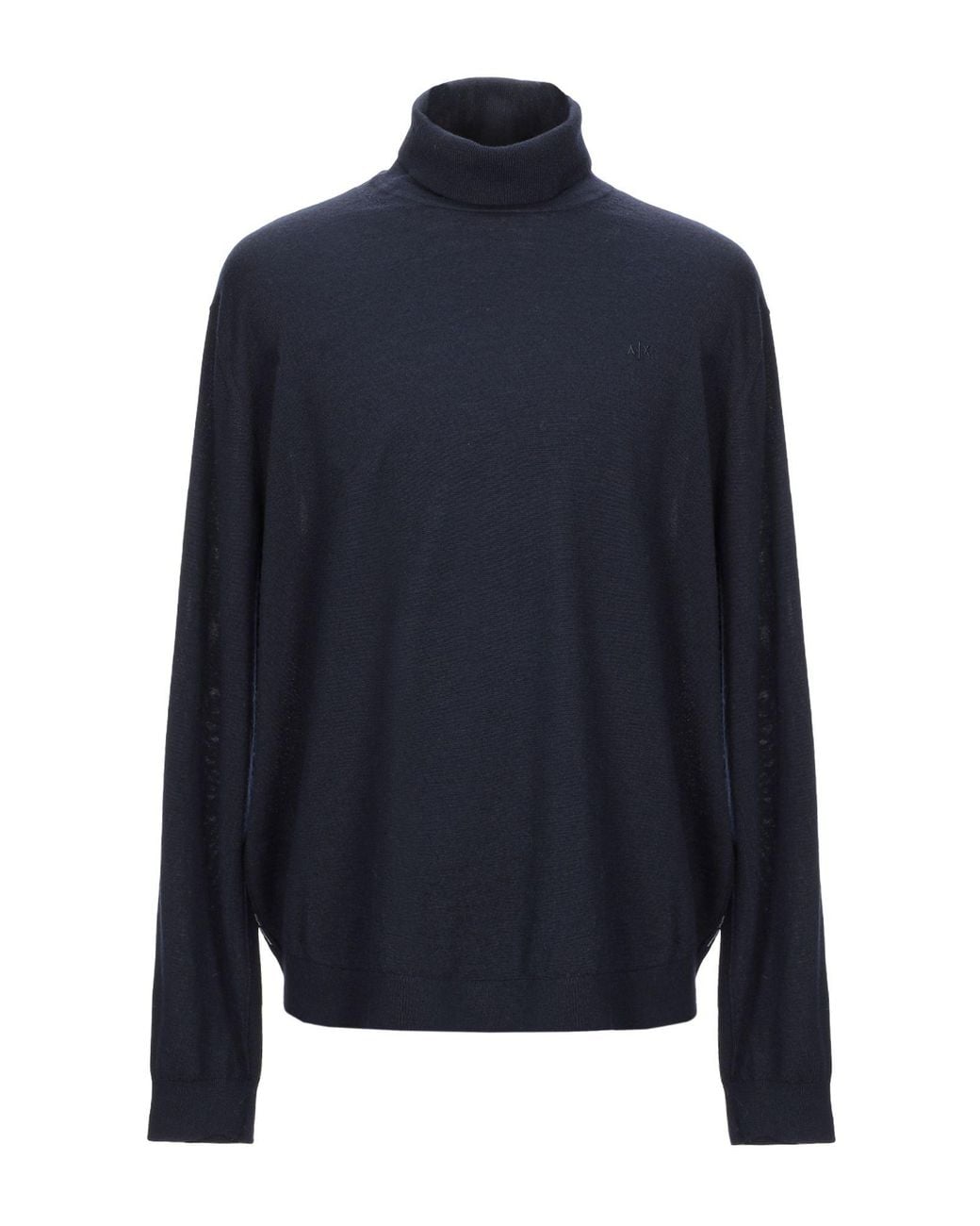 ARMANI EXCHANGE Blue Turtleneck for men