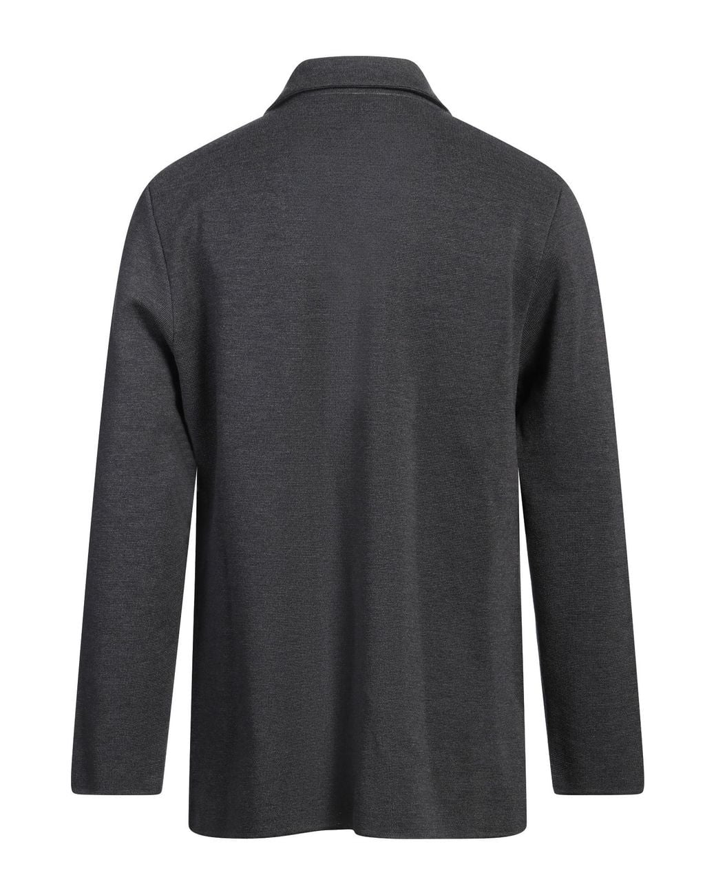 Lardini Black Blazer Virgin Wool for men