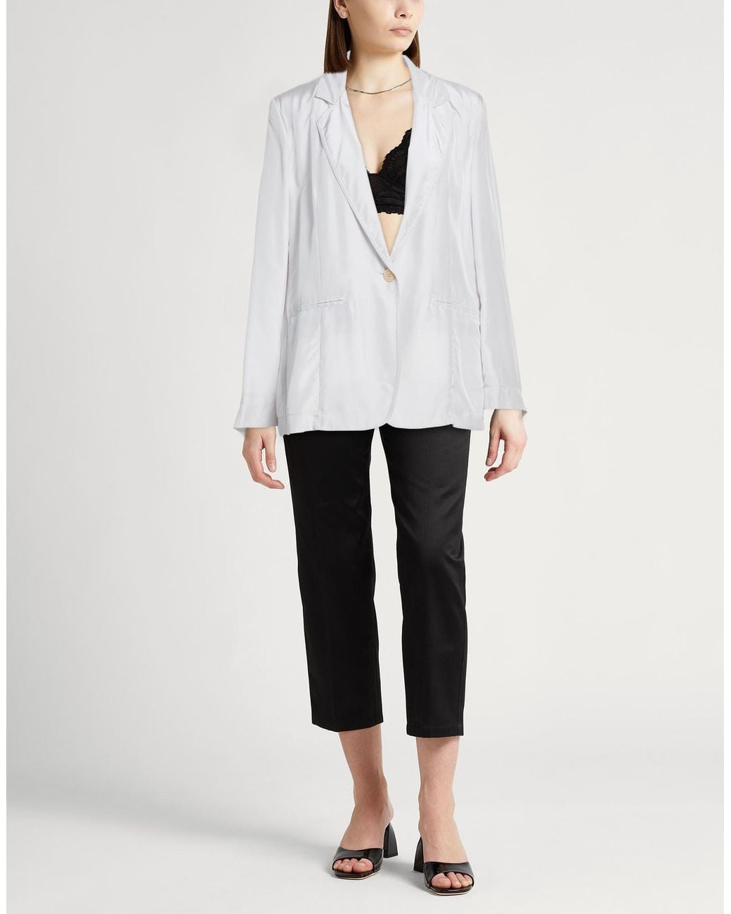 Forte_forte White Blazers