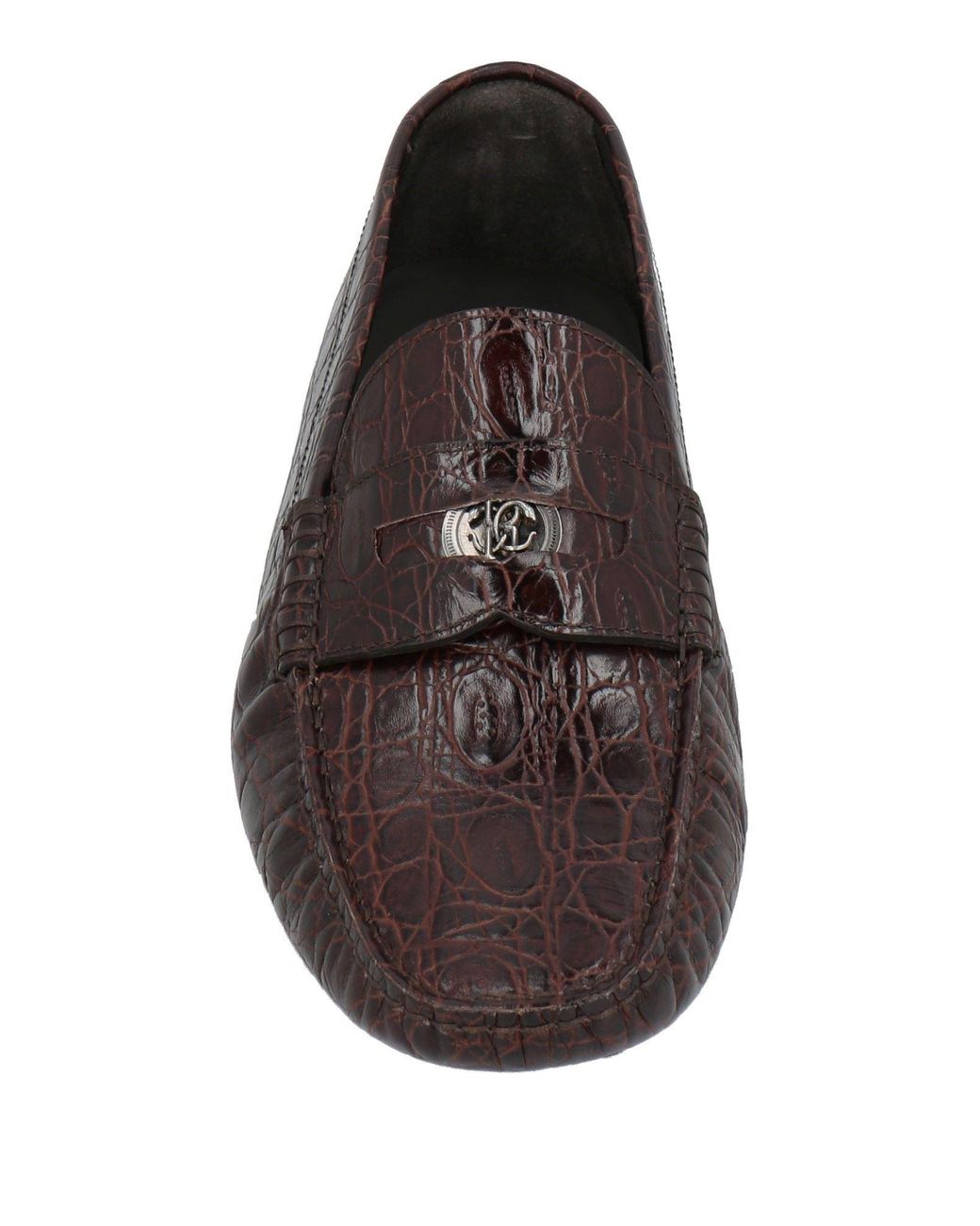 Roberto Cavalli Brown Loafers Leather for men