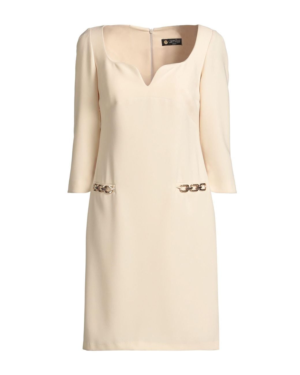 Camilla Natural Mini Dresses
