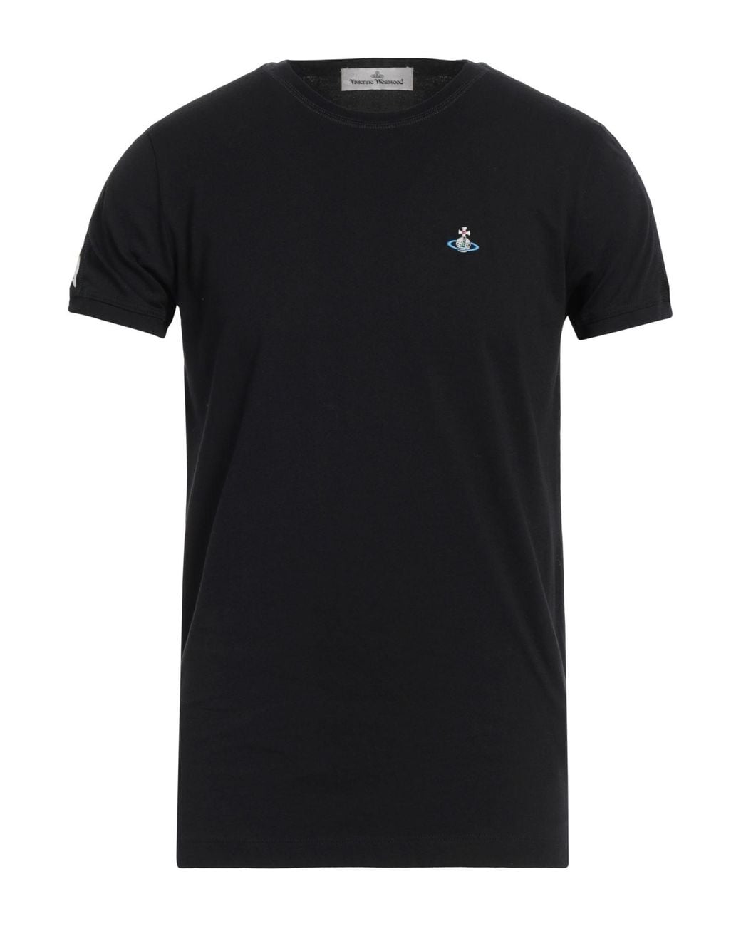Vivienne Westwood Black T-Shirt Organic Cotton for men