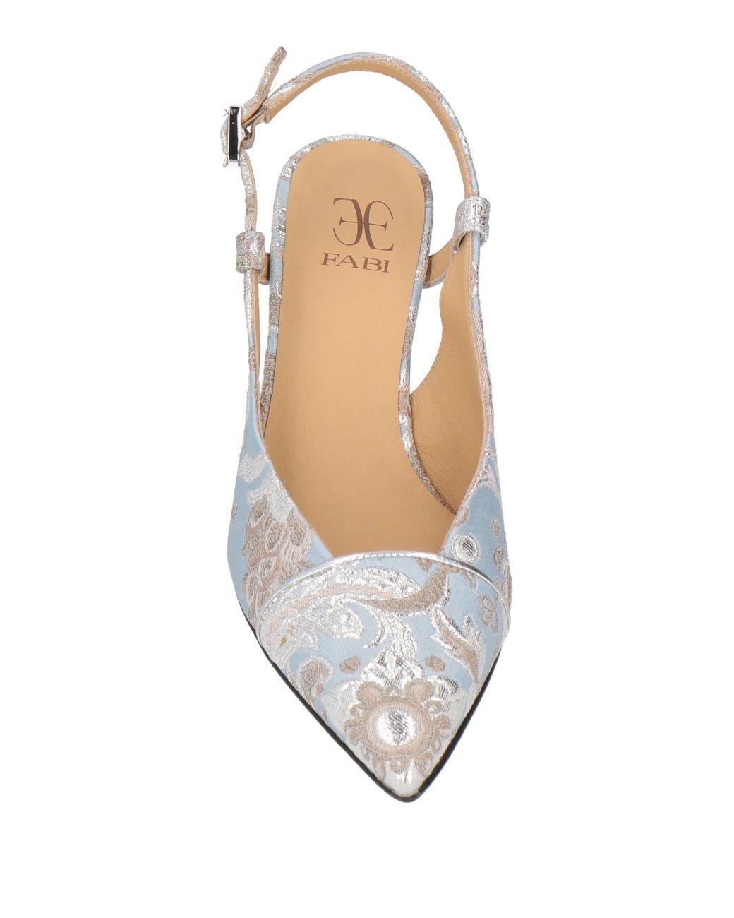 Fabi White Pumps