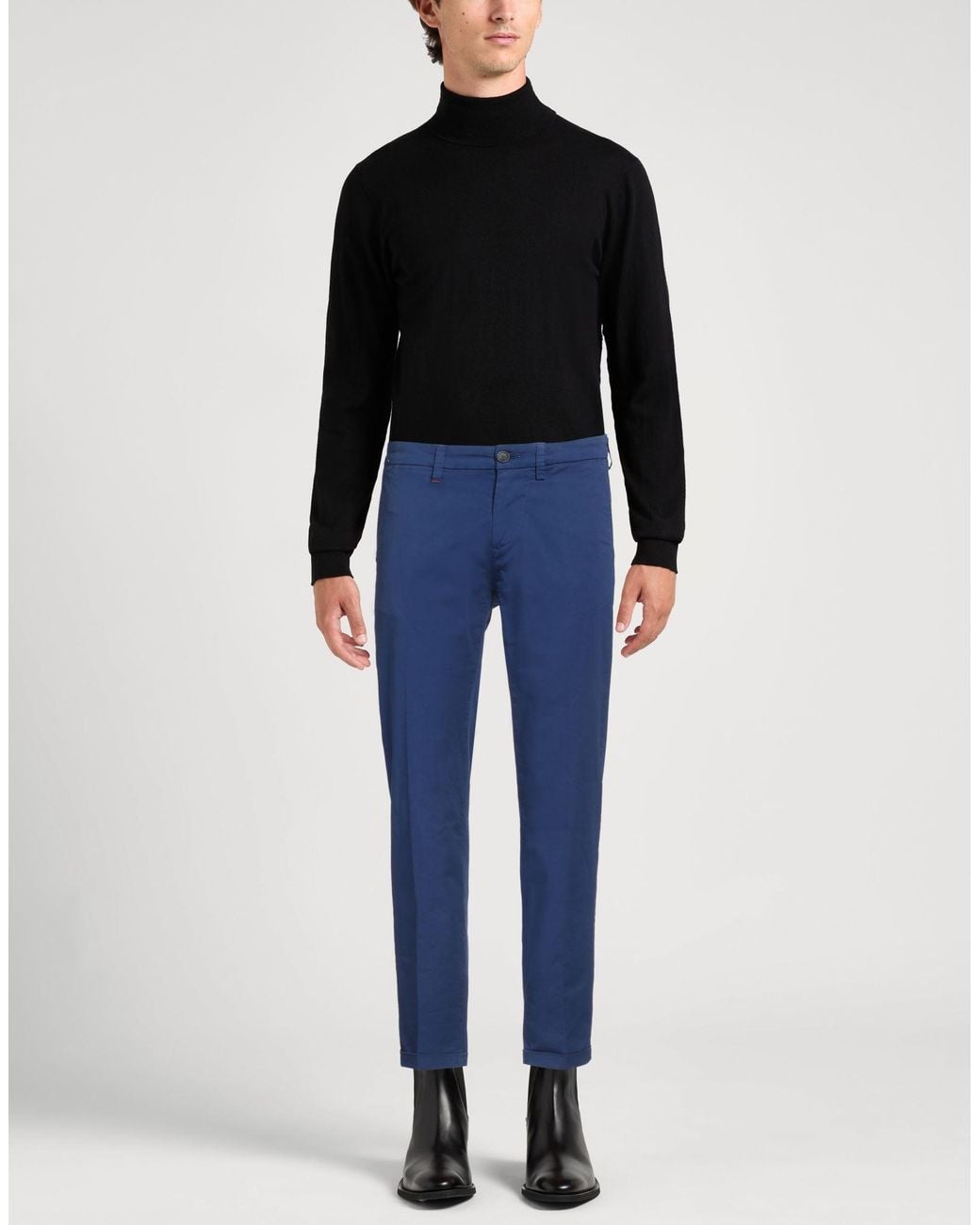 RE_HASH Blue Trouser for men