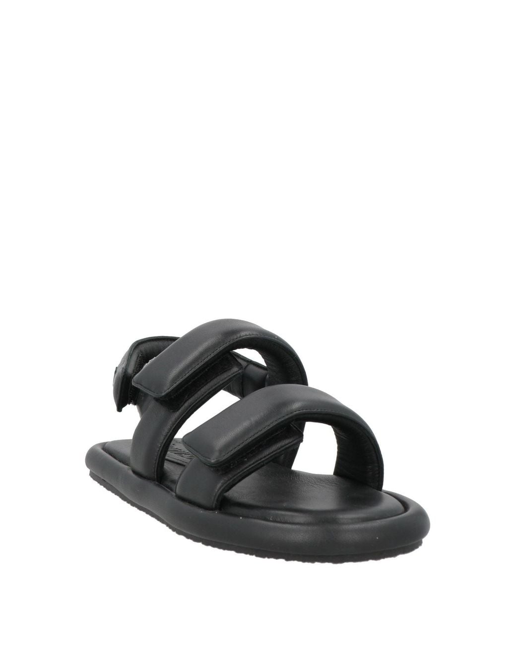 Nanushka Black Sandals Leather