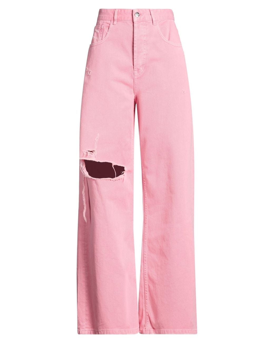 hinnominate Pink Jeans Textile Fibers
