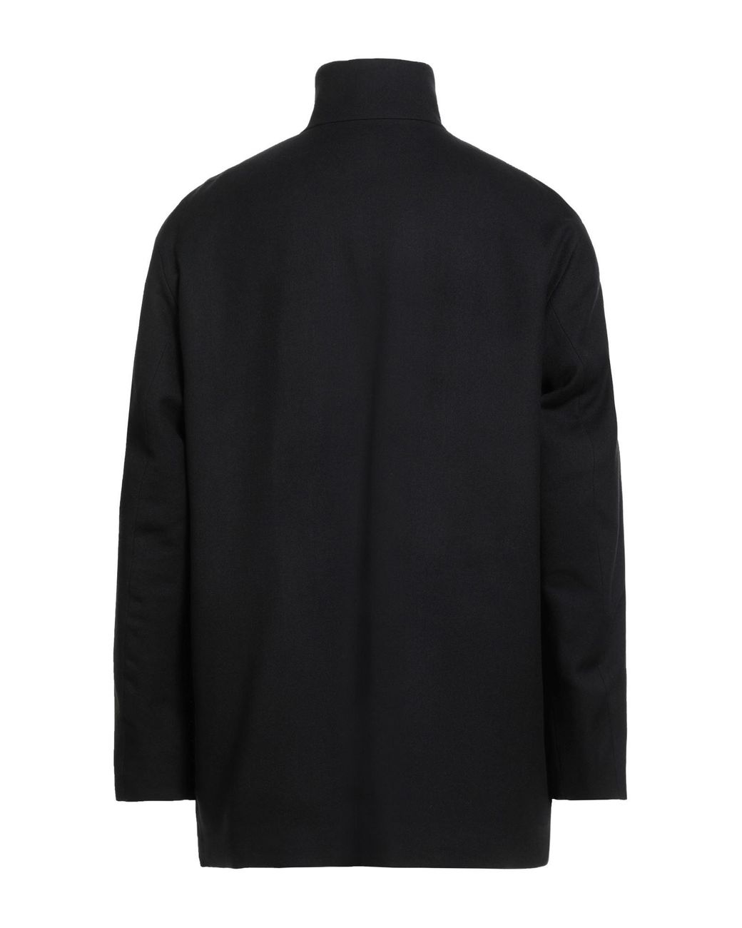 Giorgio Armani Black Coats for men