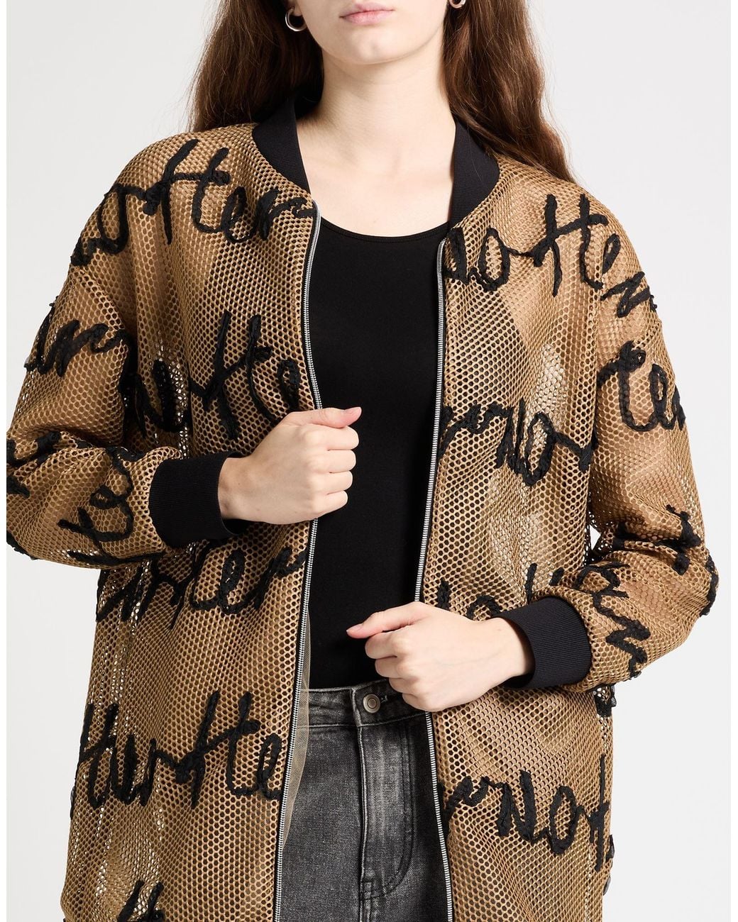 Herno Natural Camel Jacket Polyester