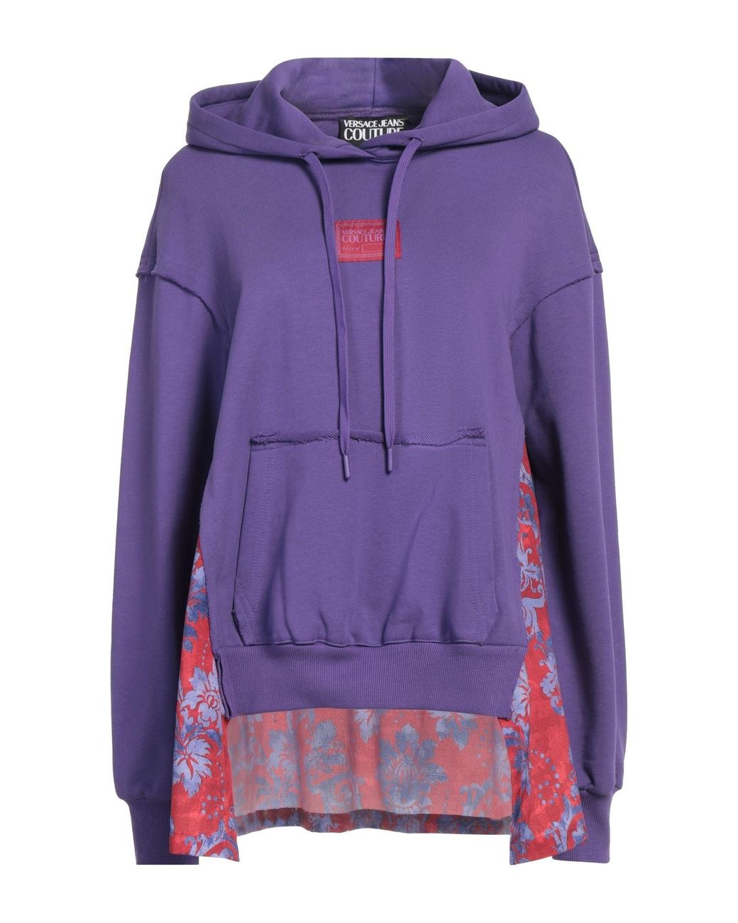 Versace Jeans Couture Purple Sweatshirt Polyester