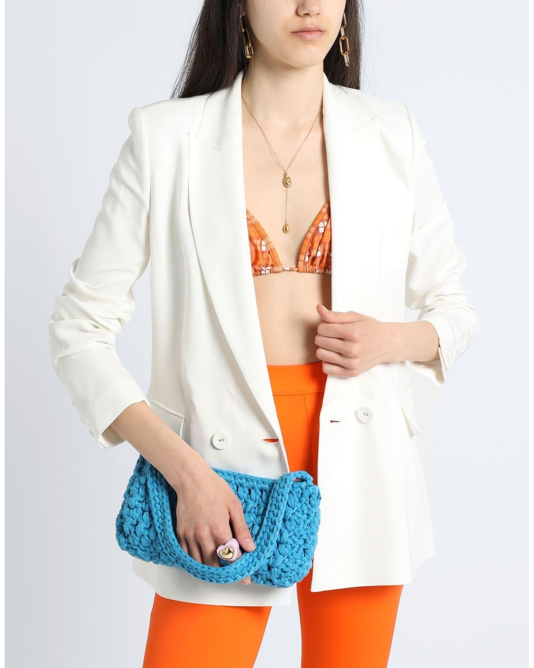 Diane von Furstenberg White Blazer