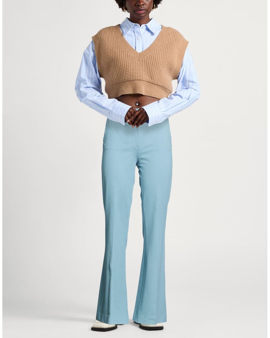 Circolo 1901 Blue Trouser