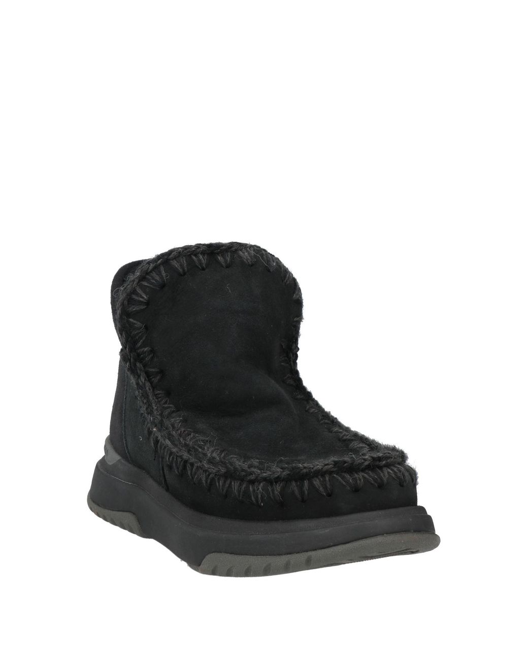 Mou Black Ankle Boots for men