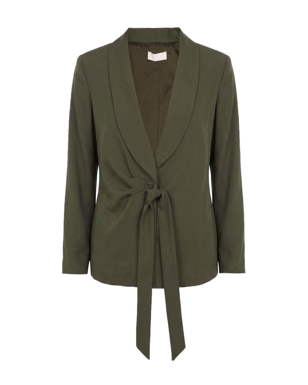 Liu Jo Green Military Blazer Viscose, Polyester