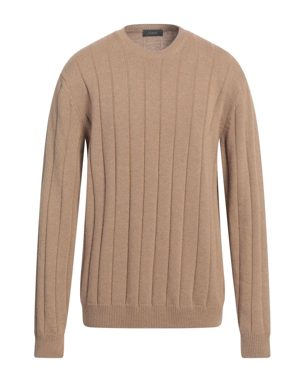 Zanone Brown Jumper for men