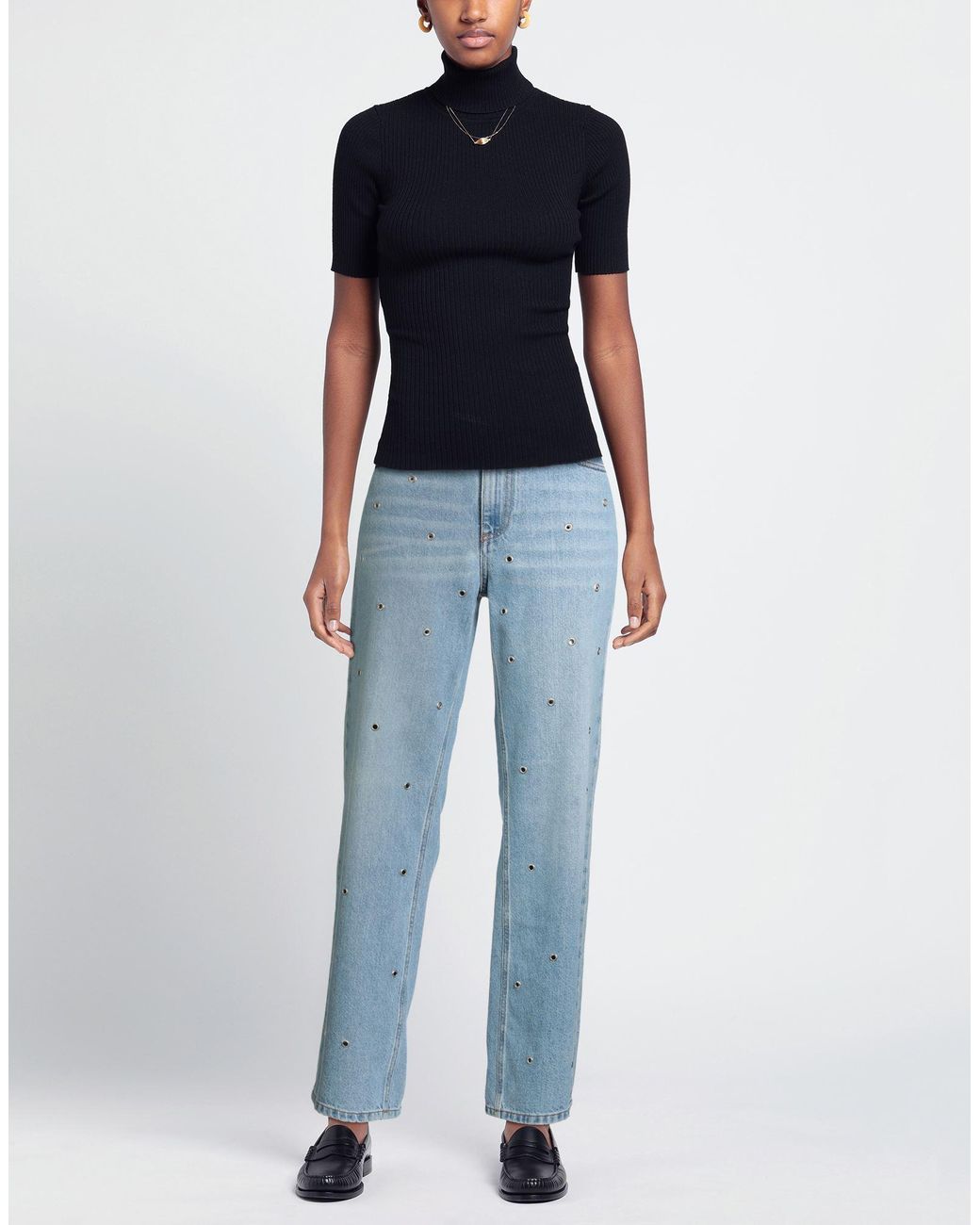 THE BIG WHITE BLUE Blue Jeans Cotton, Polyester