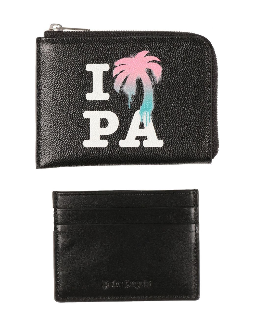 Palm Angels Dokumentenetui in Black für Herren