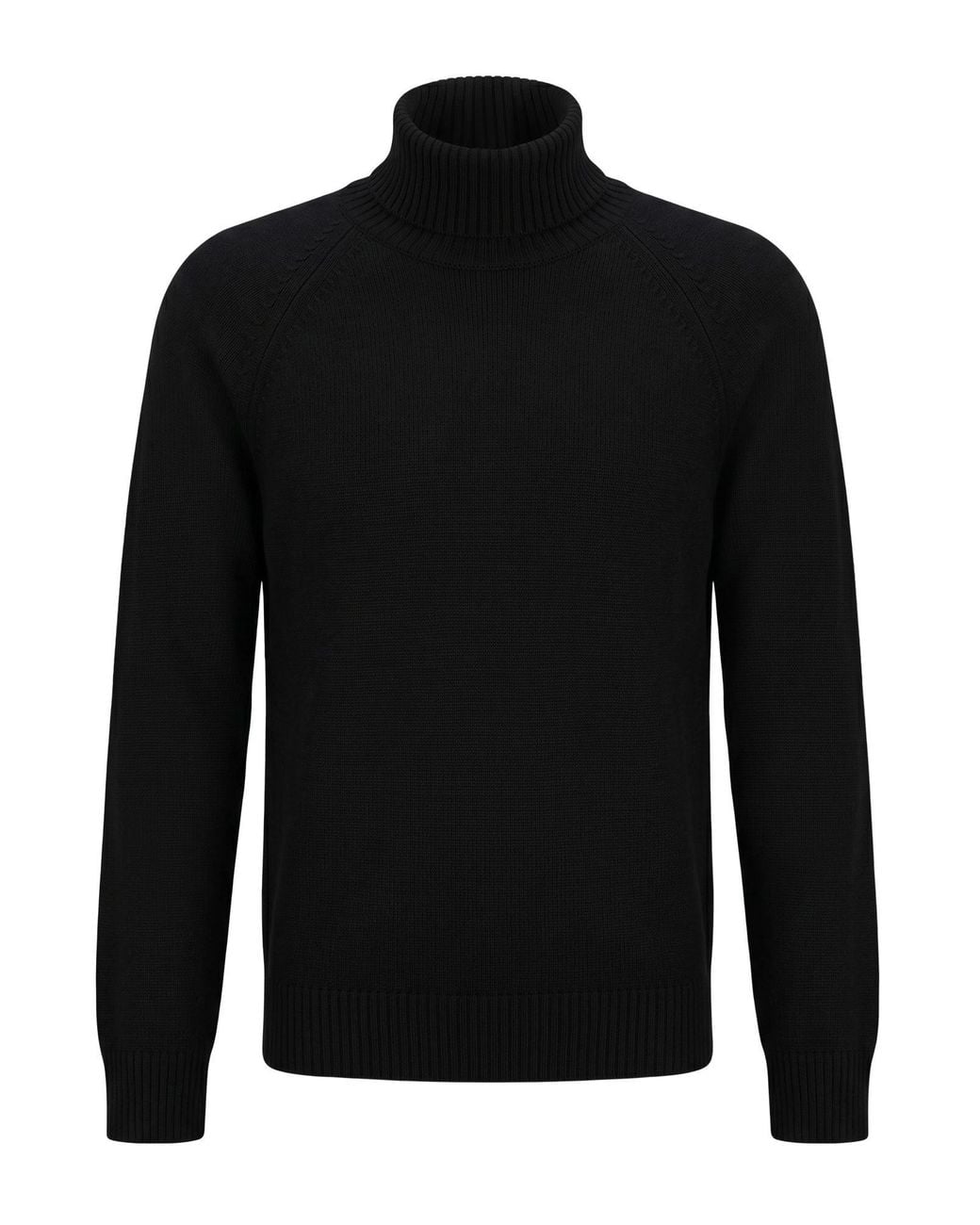 Paolo Pecora Black Turtleneck for men