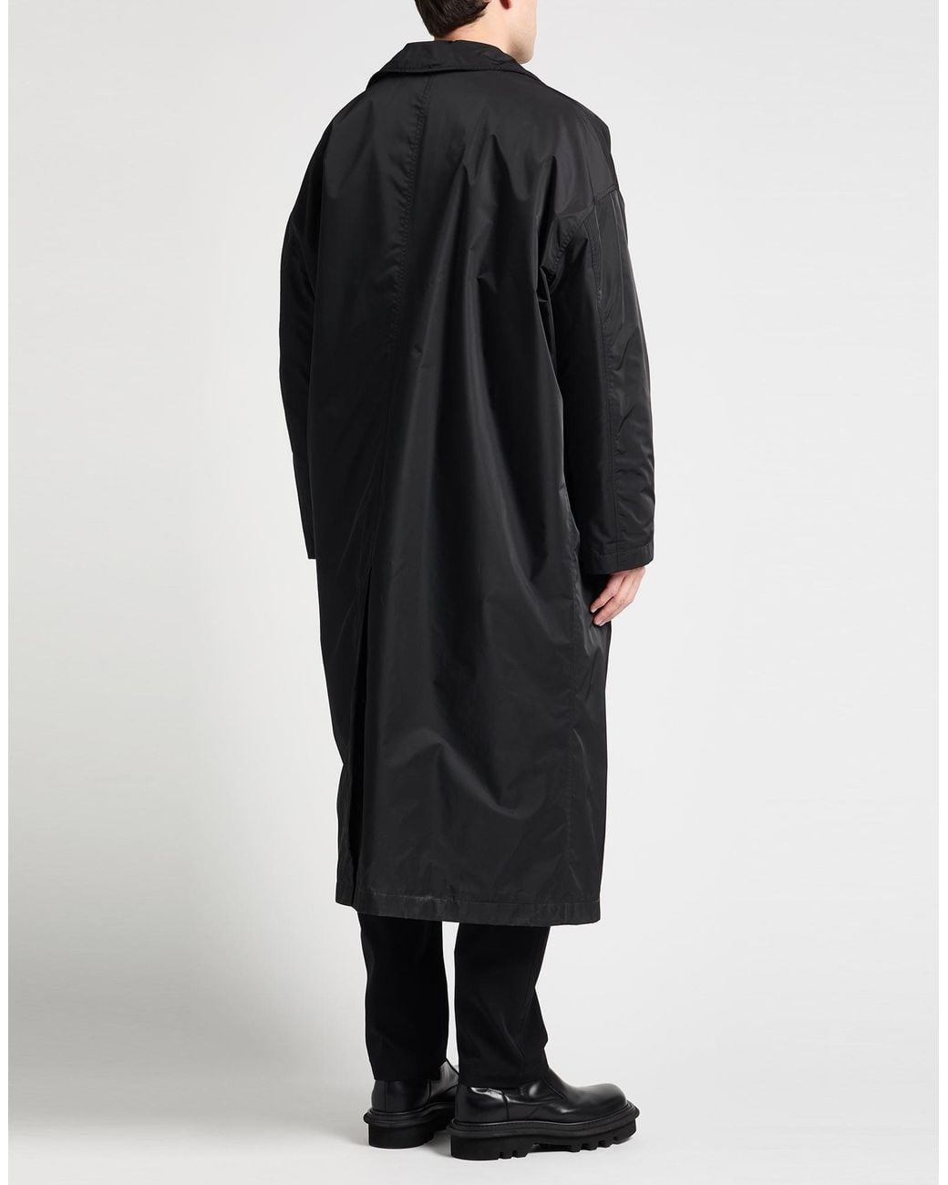 Givenchy Black Coat Polyester, Polyamide for men