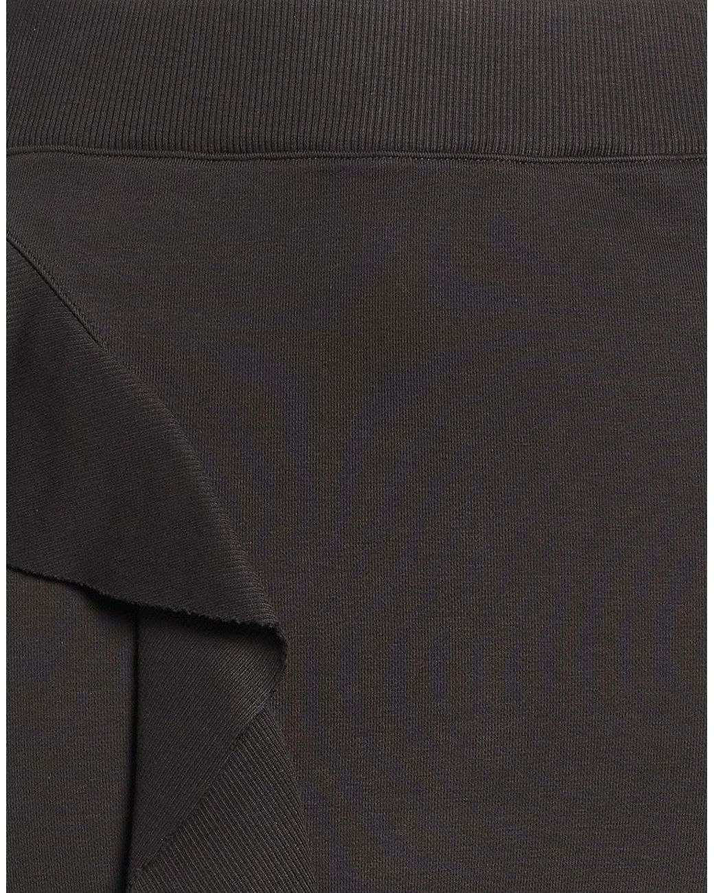 Dondup Black Mini Skirt Cotton, Polyester