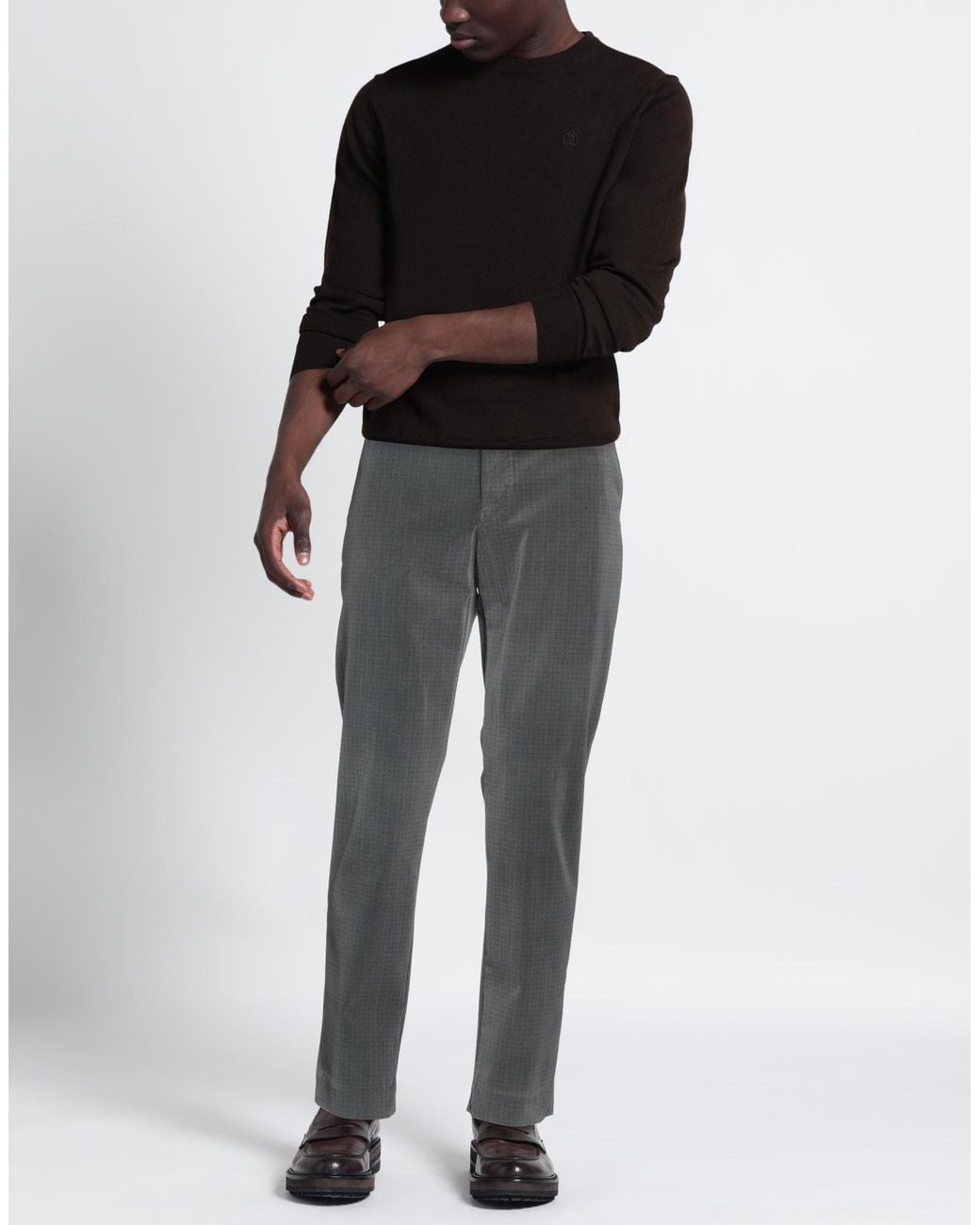 Rrd Gray Pants Polyamide, Elastane for men
