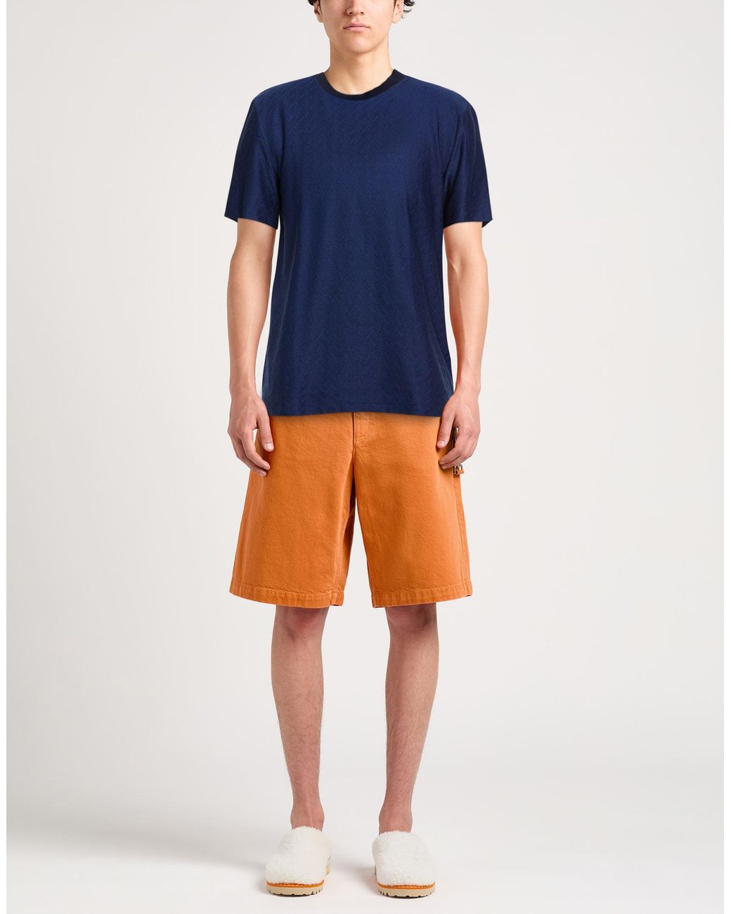 Missoni Blue T-Shirt Cotton for men