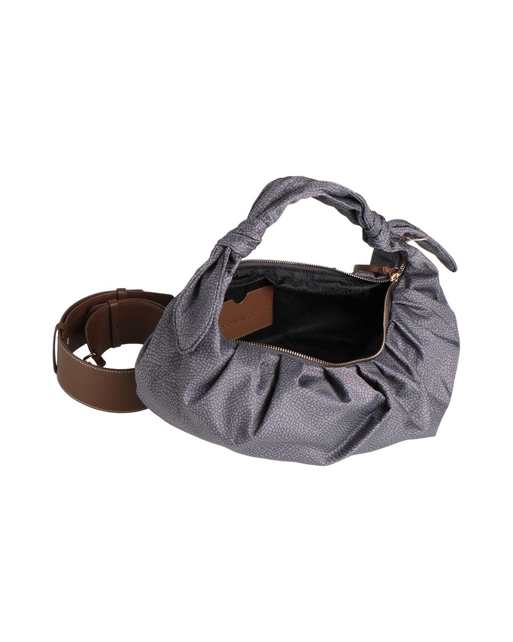 Borbonese Metallic Shoulder Bag