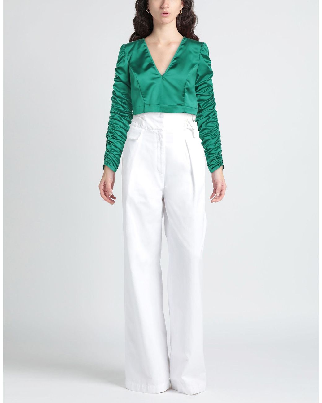 MARSĒM Green Emerald Top Polyester, Elastane