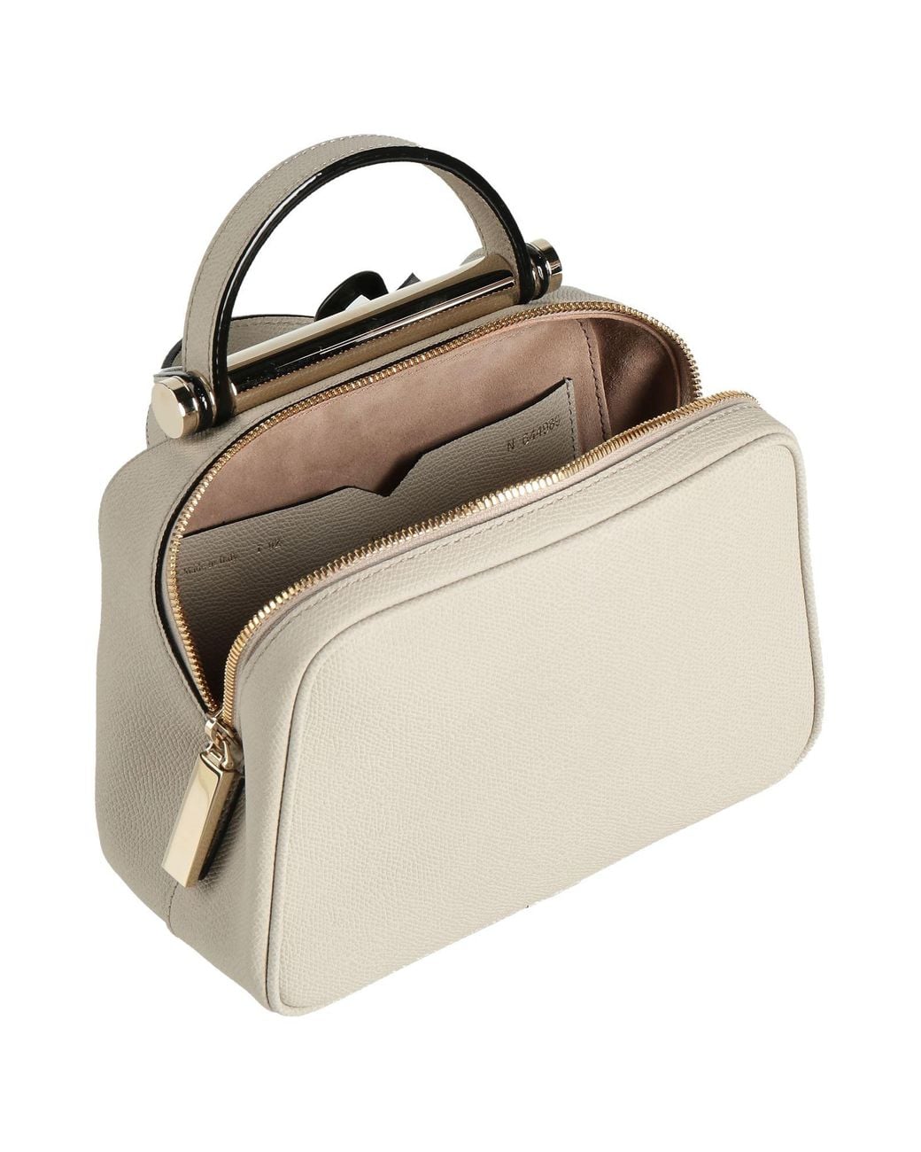 Valextra Natural Light Cross-Body Bag Calfskin