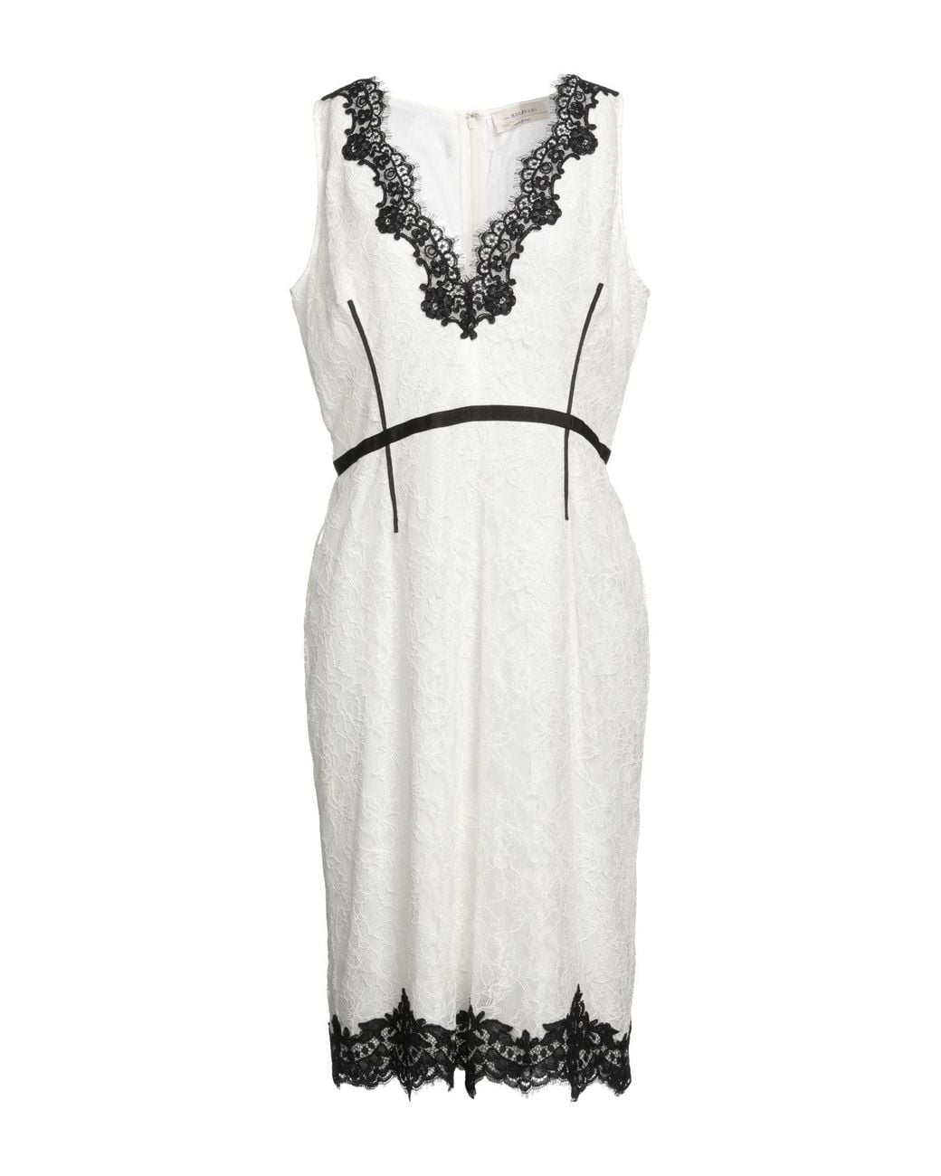 Anna Molinari White Midi Dress